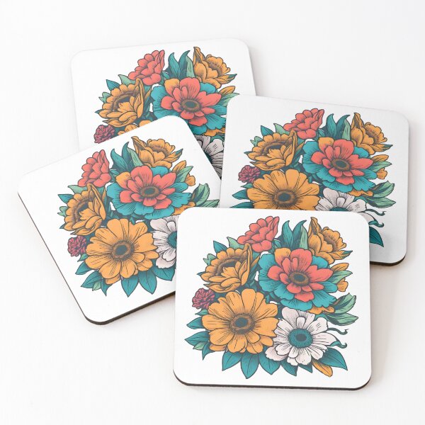 Item preview, Arrangement of Red, Yellow, and White Flowers designed and sold by Islandadora.