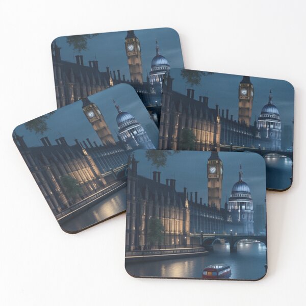 Item preview, London at night designed and sold by mikaws.