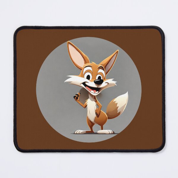 Item preview, Cute coyote dog style cartoon  designed and sold by Purrnickerty.