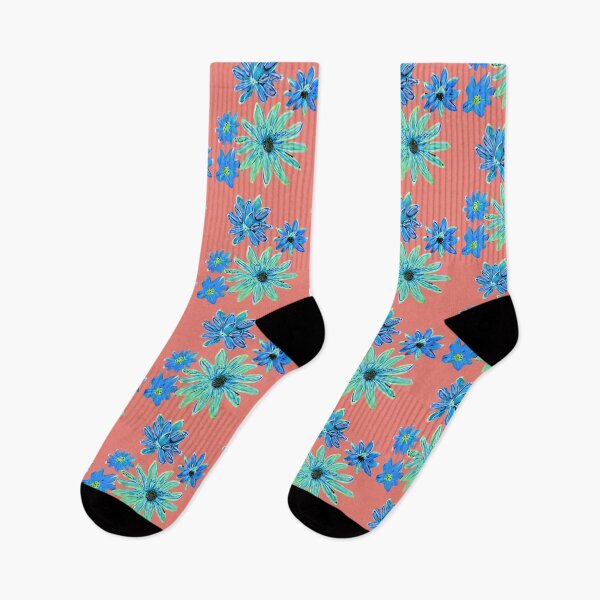 Item preview, Greenish Blue Flowers designed and sold by RobotWear.