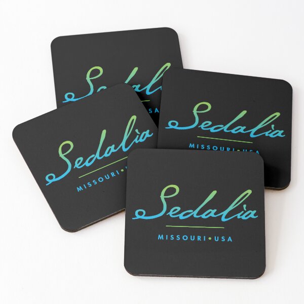 Item preview, Sedalia Missouri Typographic Design designed and sold by Futurebeachbum.