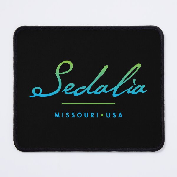 Item preview, Sedalia Missouri Typographic Design designed and sold by Futurebeachbum.