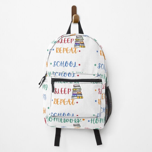 Artikelvorschau, Schule, Hausaufgaben, Schlaf, wiederholen entworfen und verkauft von Designfs.