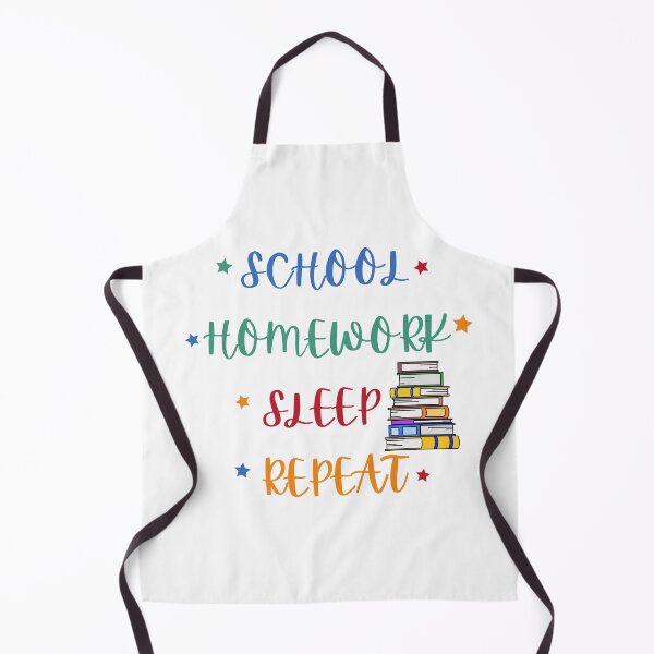 Artikelvorschau, Schule, Hausaufgaben, Schlaf, wiederholen entworfen und verkauft von Designfs.