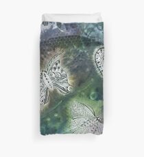 Solar Print and Tangled Butterflies Duvet Cover