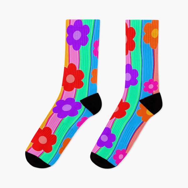 Item preview, Flowers on a colorful background designed and sold by bookwoof.