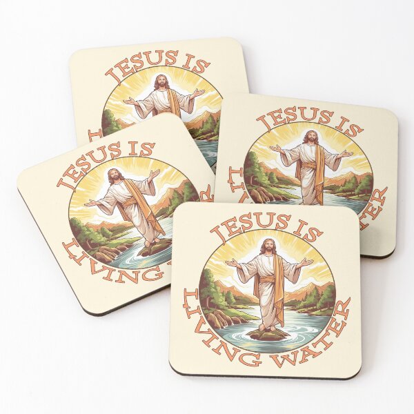 Item preview, Jesus is living water (2) designed and sold by WideIsTheGate.