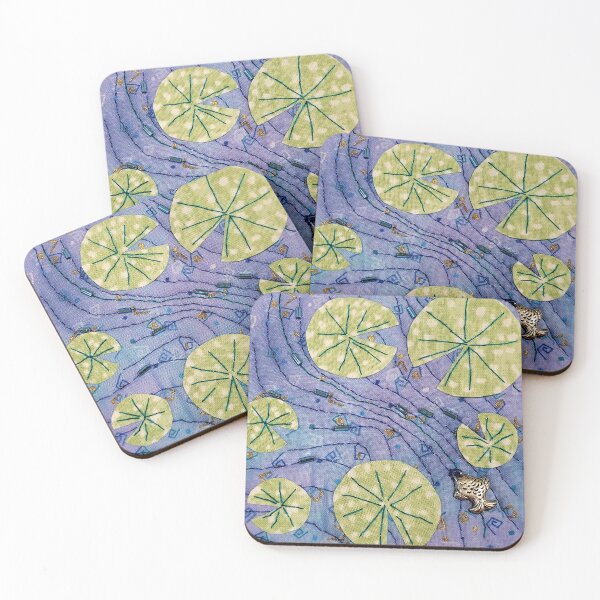 Item preview, Waterlilies inspired by Kew Gardens designed and sold by OhNoNotAgain42.