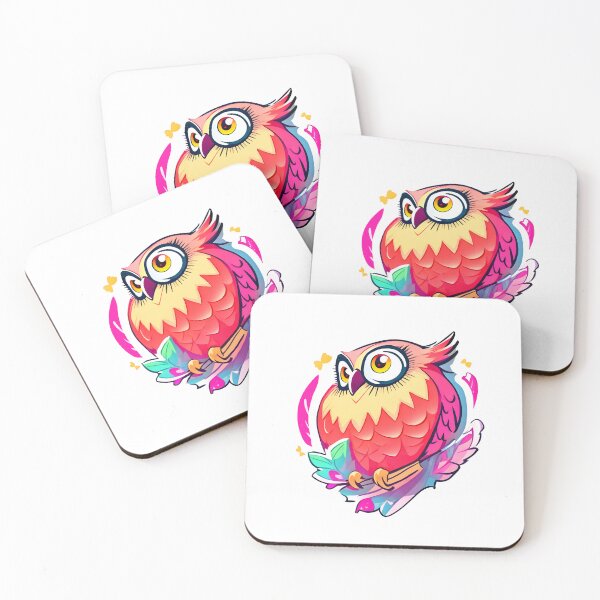 Item preview, Colorful Tropical Owl designed and sold by Islandadora.