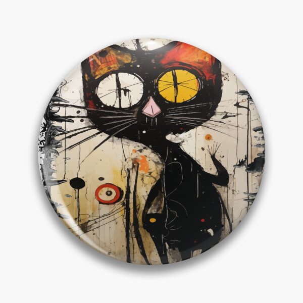 Item preview, Cat Abstract Artwork Men's Tee Shirt designed and sold by TotallySpiffing.