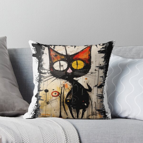 Item preview, Cat Abstract Artwork Men's Tee Shirt designed and sold by TotallySpiffing.