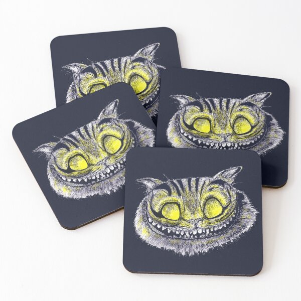 Item preview, Scary cat from Alice in Wonderland (colored version) designed and sold by aurwol.