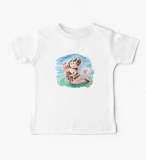 Princess Leia and Wookiee Doll Chewbacca STAR WARS fan art Baby Tee