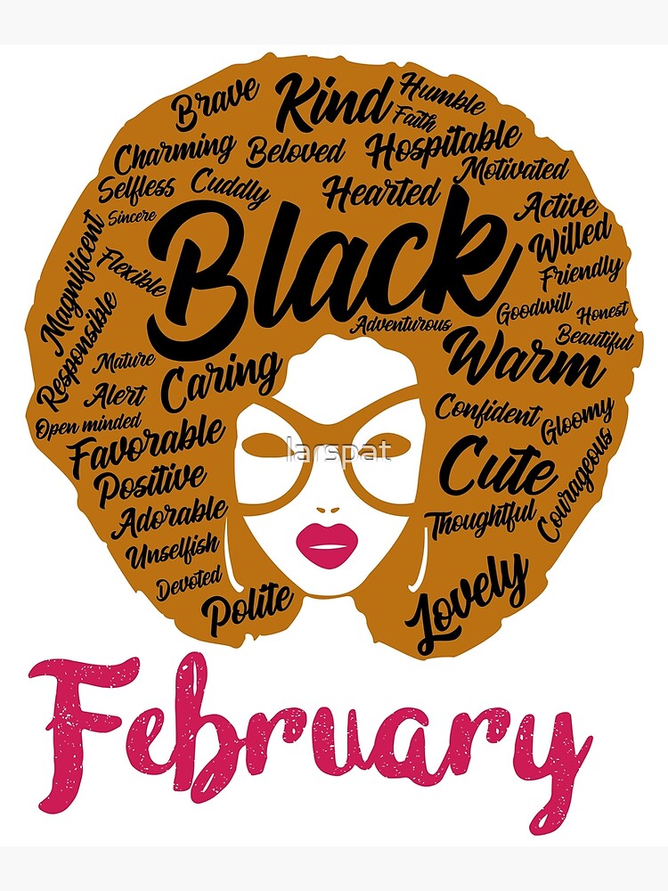 Queens Are Born In February Birthday T-Shirt For Black Women Queens Are Born In February Birthday T-Shirt For Black Women