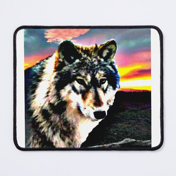 Item preview, Wolf Sunset designed and sold by BuffaloPrairie.