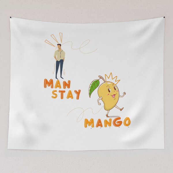Item preview,  Funny mango pun, mango cute designed and sold by WickyWildLife.