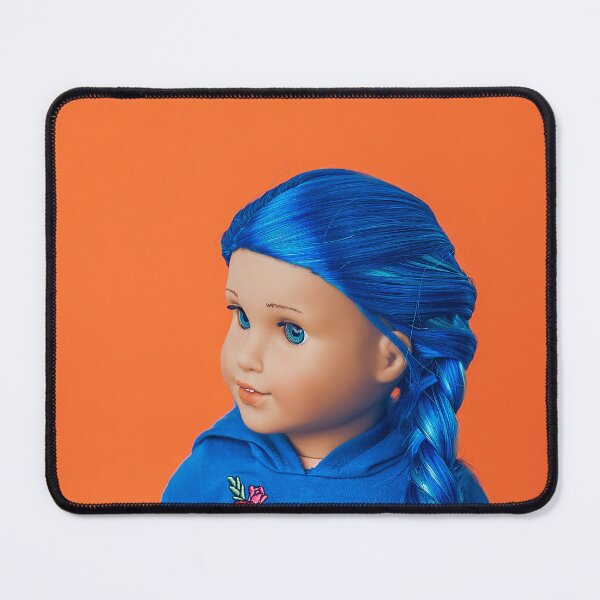 Item preview, Doll Portrait - Blue & Orange designed and sold by KaraleeLS.