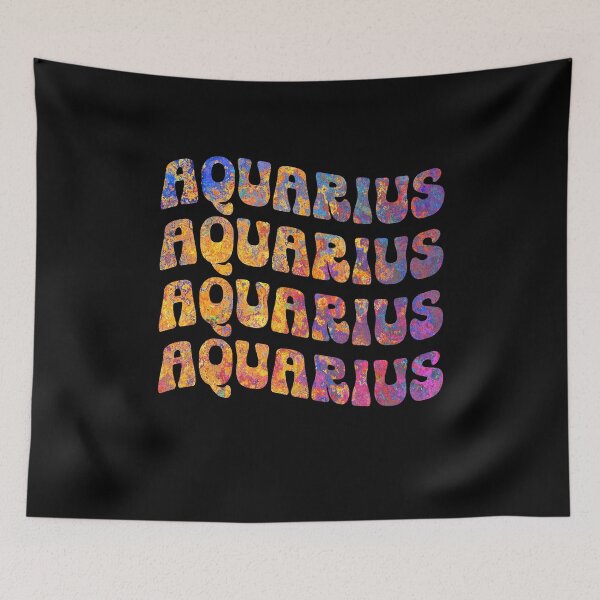 Item preview, Aquarius Retro  designed and sold by MyStarSign.