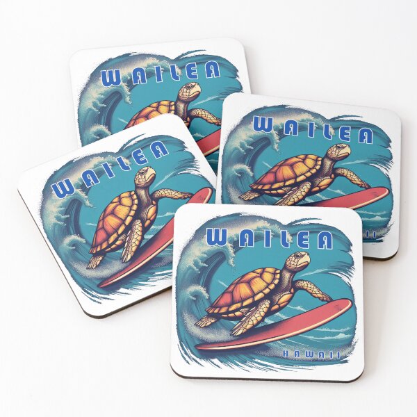 Item preview, Wailea Surfing Turtle designed and sold by Uncle-Hawaii.