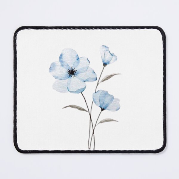 Item preview, Blue linen designed and sold by flowers7s.