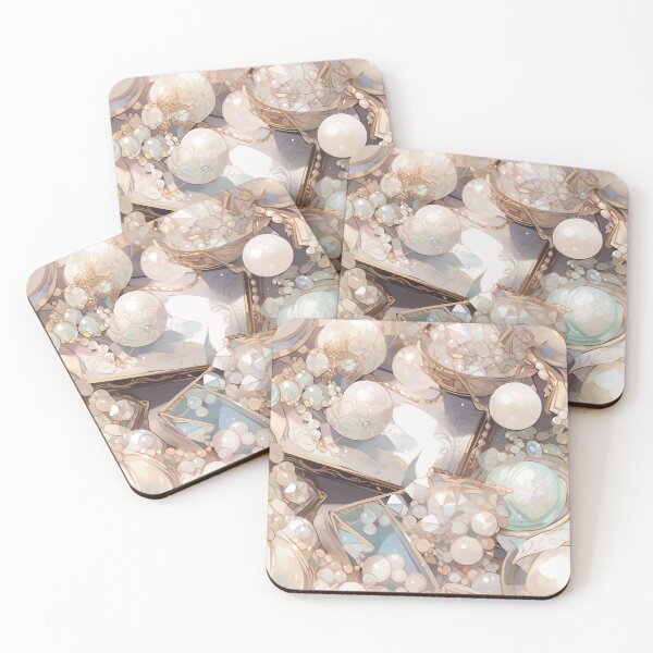Item preview, Vintage glamorous quarts - white designed and sold by Beige-K-art.