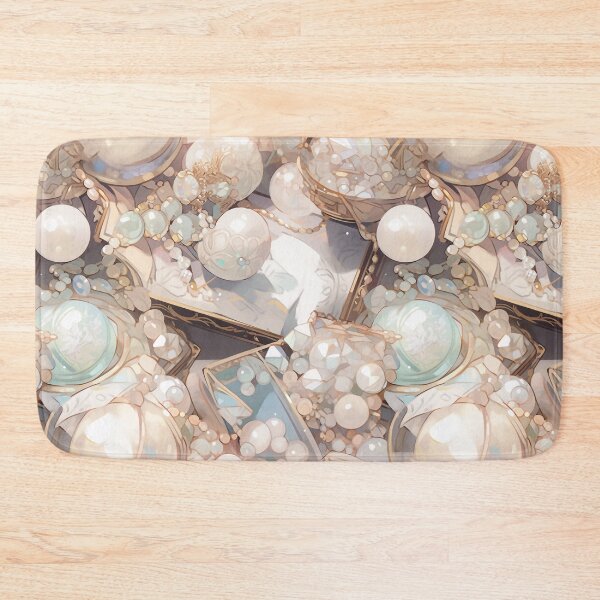 Item preview, Vintage glamorous quarts - white designed and sold by Beige-K-art.