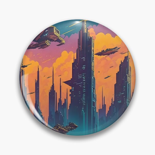 Item preview, Futuristic Echoes: Retro-inspired Poster Art Print designed and sold by MindWave THC.
