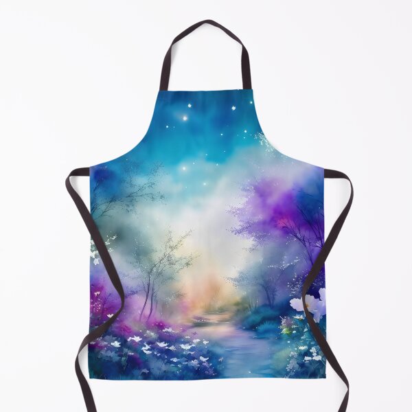 Item preview, Moonlit garden at night designed and sold by Zenalia.