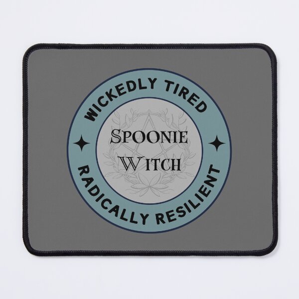 Item preview, Spoonie Witch Wickedly Tired designed and sold by Madeleine39.
