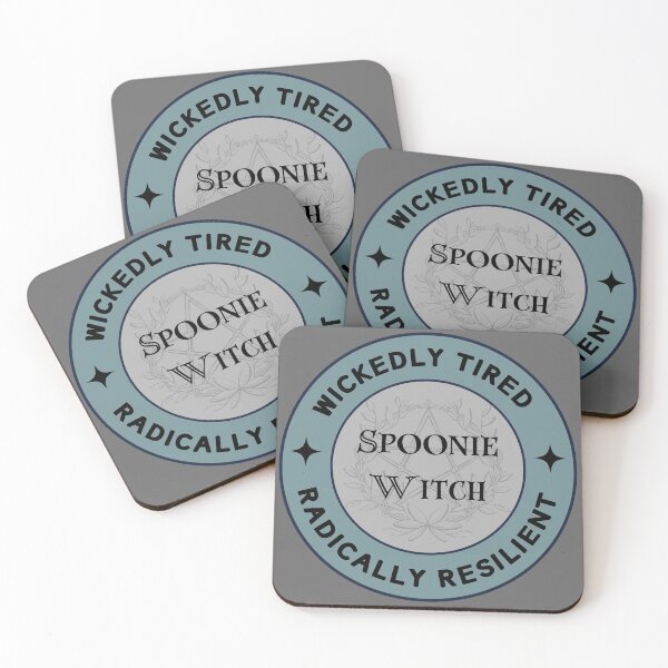 Item preview, Spoonie Witch Wickedly Tired designed and sold by Madeleine39.
