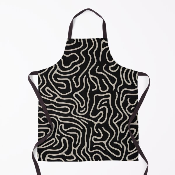 Item preview, Monochromatic Mystique - Abstract Line Art in Black and White designed and sold by vadimcarazan.