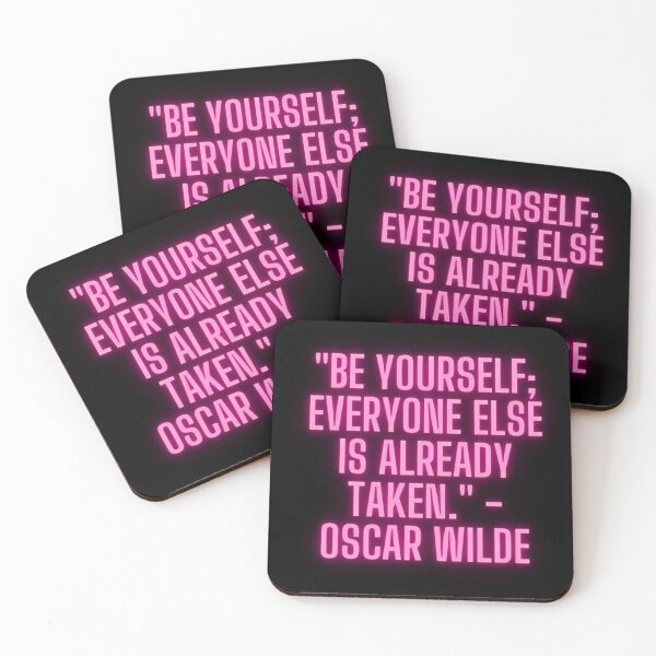 Item preview, "Be yourself; everyone else is already taken." - Oscar Wilde  designed and sold by rufus18q.