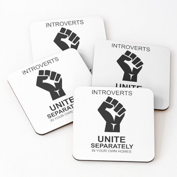 Item preview, Introverts UNITE separately in your own Homes designed and sold by fuzzynautilus.