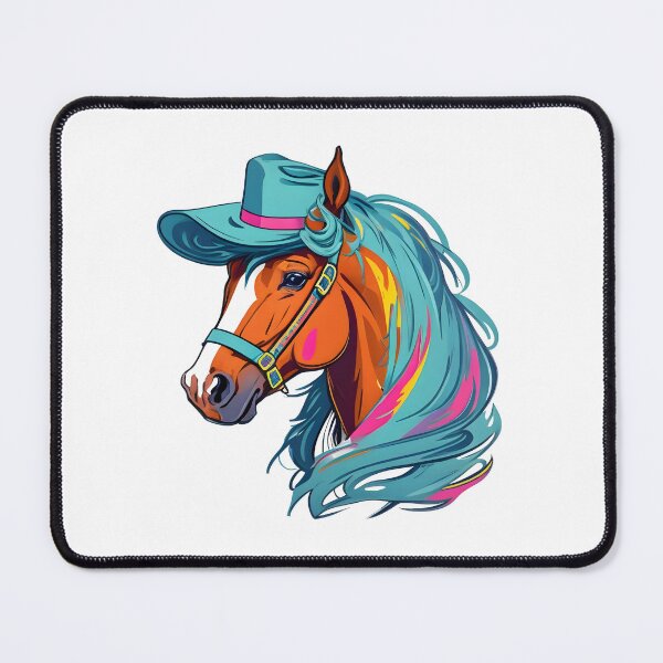 Item preview, Colorful Horse with Hat designed and sold by Islandadora.