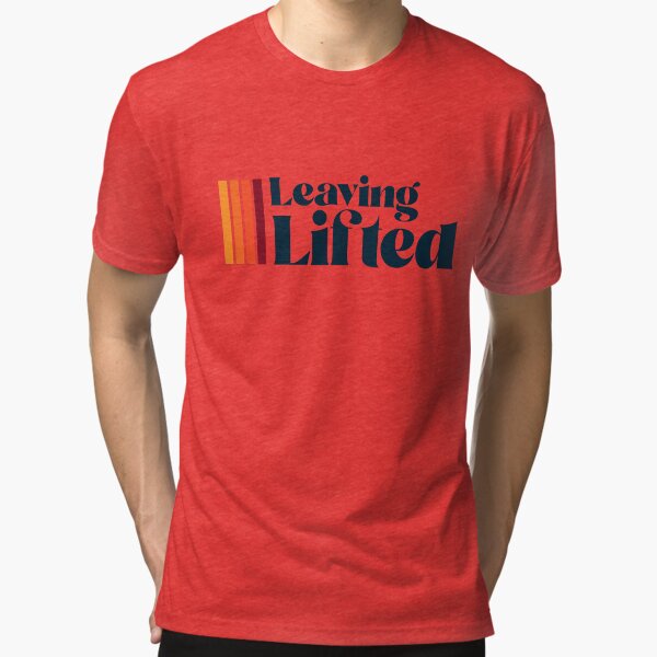 Leaving Lifted 4 Bar logo Tri-blend T-Shirt