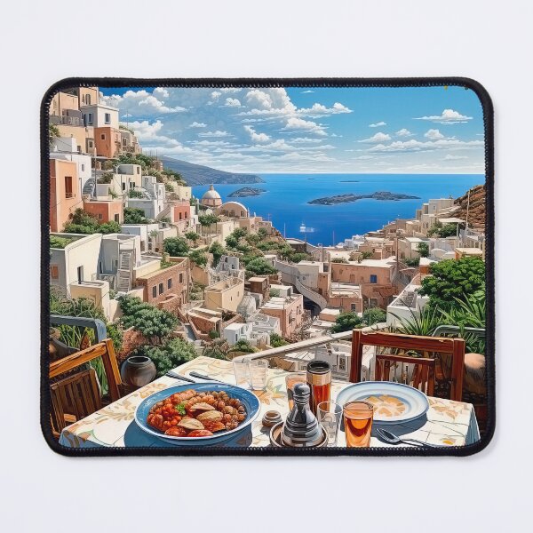 Item preview, Having dinner on the Mediterranean coast designed and sold by iguananick.