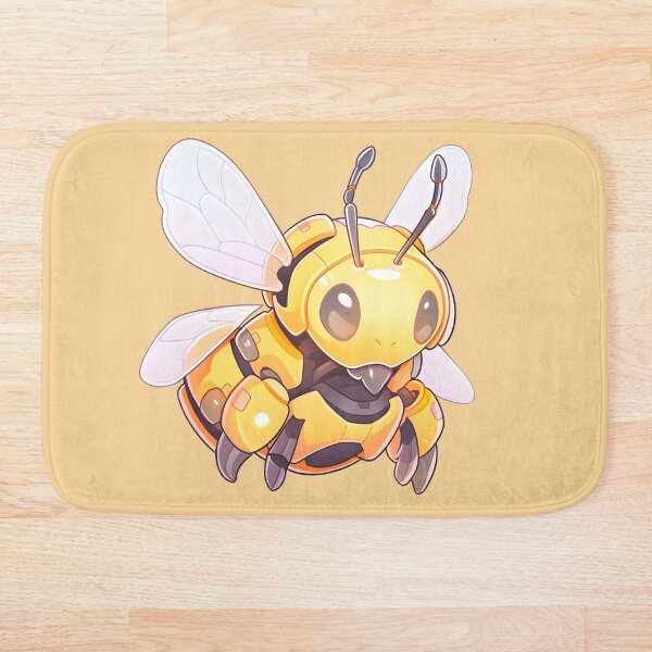 Item preview, Anime Robot Bee Ilustración - Transformaciones de dibujos animados de los años 80 designed and sold by InkedBeasts.