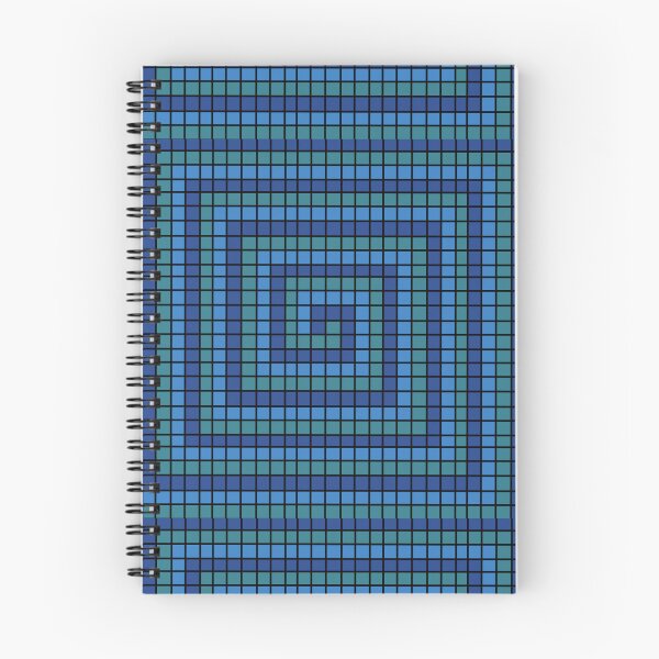 Item preview, Mosaic spiral - blue designed and sold by CeriLodge.