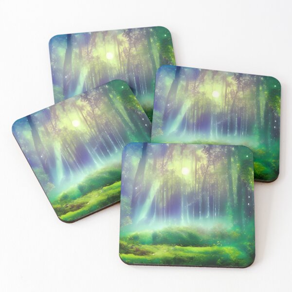 Item preview, forest image with bright light designed and sold by Rostislav Bouda.