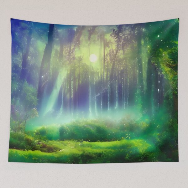 Item preview, forest image with bright light designed and sold by Rostislav Bouda.