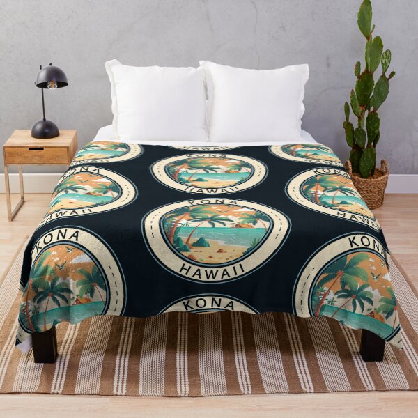 Item preview, Kona Hawaii Hut Badge designed and sold by KrisSidDesigns.