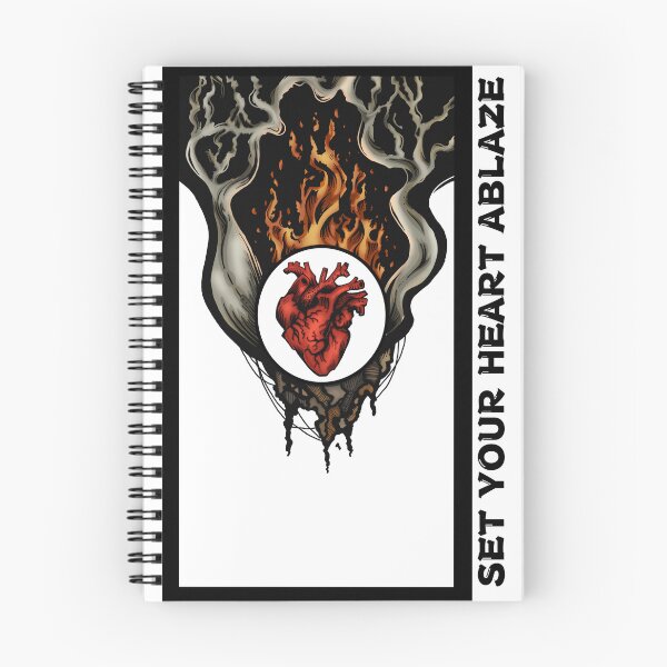 Item preview, Heart Ablaze designed and sold by dinadi66.