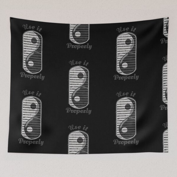Item preview, YIN YANG DRUG EMBROIDERY ART designed and sold by momon artwork.