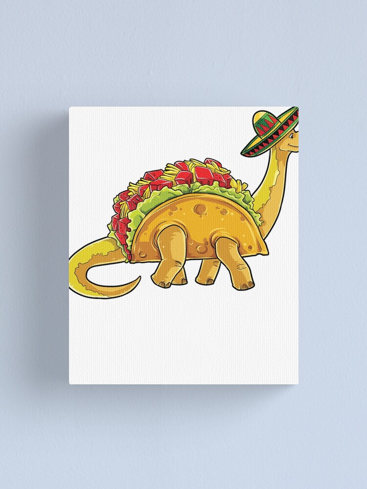 Tacosaurus T Shirt Taco Cinco De Mayo Lustige Dinosaurier Geschenke Leinwanddruck Von Liquegifts Redbubble