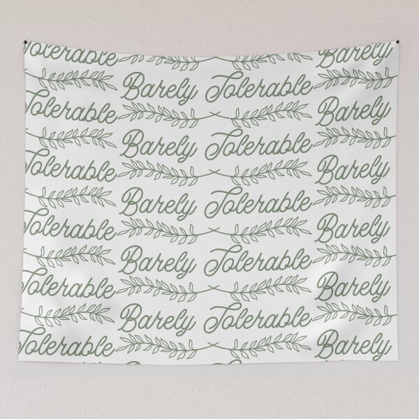 Item preview, Barely Tolerable  designed and sold by foreverbookd.