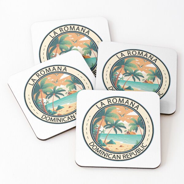 Item preview, La Romana Dominican Republic Hut Badge designed and sold by KrisSidDesigns.