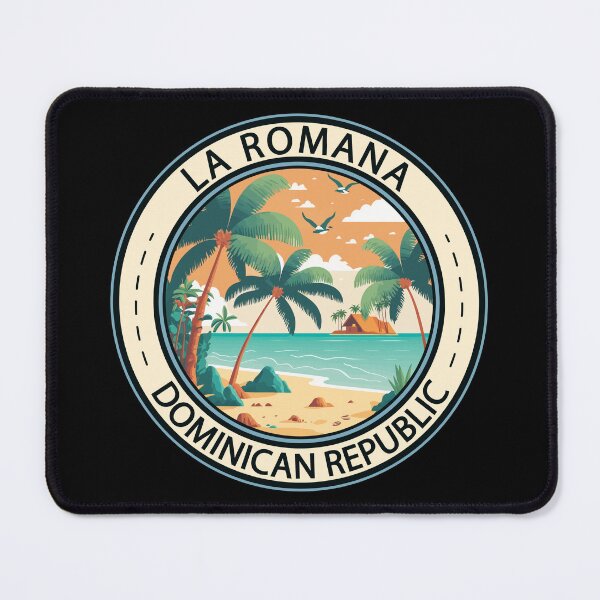 Item preview, La Romana Dominican Republic Hut Badge designed and sold by KrisSidDesigns.