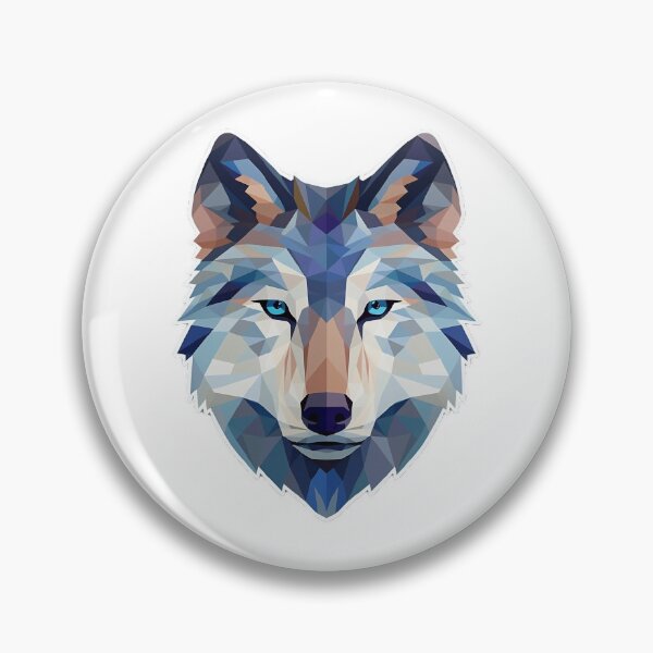 Item preview, Geometric Wolf designed and sold by SimpleSymmetry.