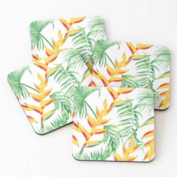 Item preview, Bird of Paradise Floral Pattern designed and sold by printguys.