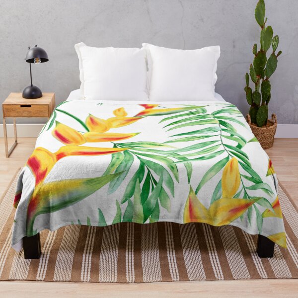 Item preview, Bird of Paradise Floral Pattern designed and sold by printguys.